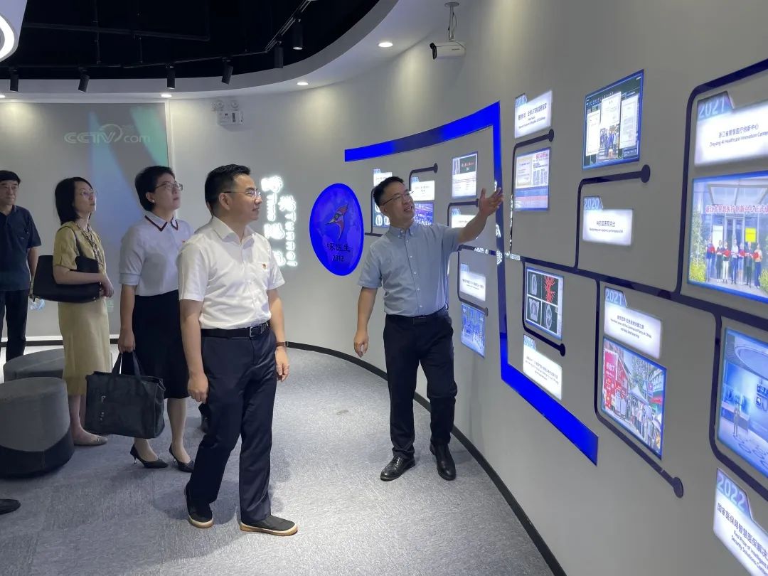 嘉兴市政府副市长倪沪平一行莅临健培科技考察调研-新闻动态|健培科技