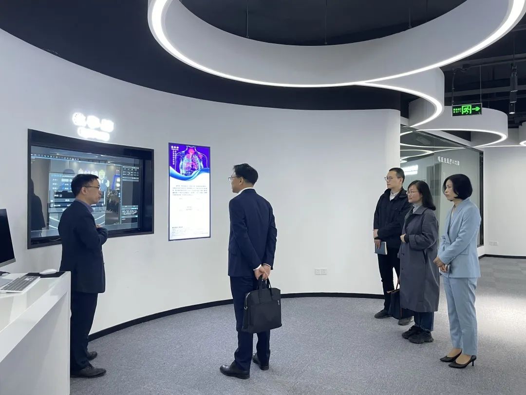 农工党浙江省委会专职副主委兼秘书长、省政协副秘书长吴道涛一行莅临健培科技考察调研-新闻动态|健培科技