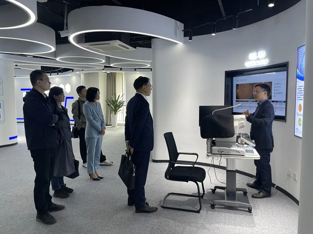 农工党浙江省委会专职副主委兼秘书长、省政协副秘书长吴道涛一行莅临健培科技考察调研-新闻动态|健培科技