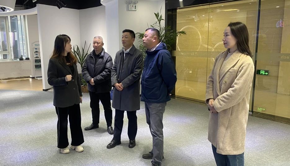 舟山市定海区投促中心、区卫健局考察团莅临健培科技考察调研-新闻动态|健培科技