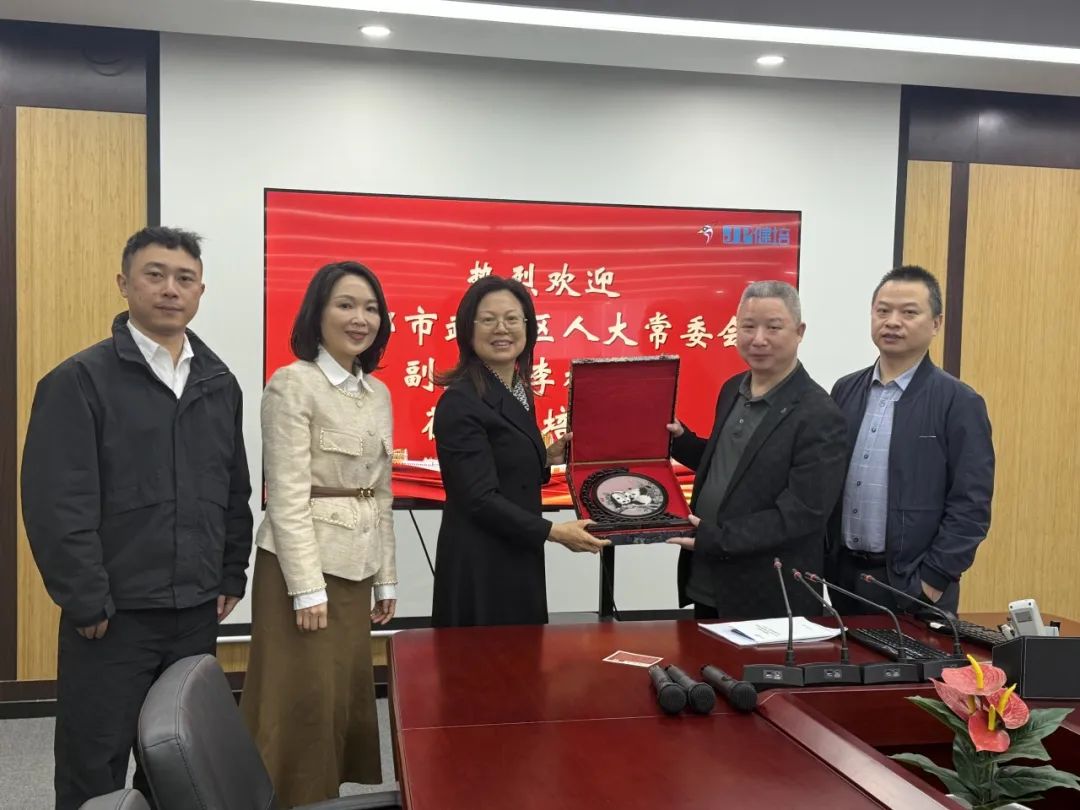 成都武侯区人大常委会副主任李林一行莅临健培科技考察调研-新闻动态|健培科技