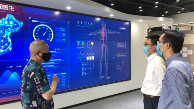 杭州市科技局向导一行莅临健培科技，，，调研科技立异事情
